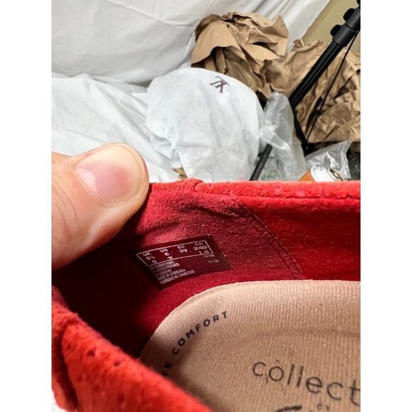 Collection by Clarks Danelly Sky Loafers, Women's Size  8 M, Red new $85 - Picture 5 of 11